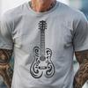 Free Unique Guitar Vector Illustration PNG - Commercial Use