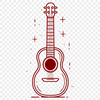 Artistic Guitar - Laser Engraver SVG Free Download