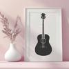 Artistic Guitar Vector Art In PDF For Free Download