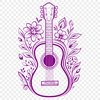 Beautiful Guitar Digital Art