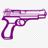 Beautiful Pistol PNG - For Sublimation Project