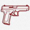 Creative Pistol In SVG - Free Download