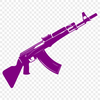 Gun Stencil In SVG File Format For Free Download