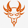 Vector Satan Clip Art SVG illustration of the devil in Halloween attire.