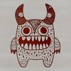 Adorable Monster Illustration for Halloween Crafts Cute monster SVG icon designed for Halloween celebrations and craft projects.