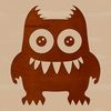 Friendly Monster Cartoon Character A cartoon monster with a friendly expression, suitable for Halloween decorations or children's parties.