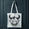 Symbolic Devil Image A dark figure with horns and wings, symbolic of the devil.