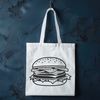 Free Cheeseburger Vector Art A simple illustration of a hamburger with cheese and condiments on a bun.