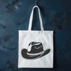 Free Cowboy Hat Design A traditional Western-style hat with a wide brim and high crown.