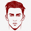 Outlined Male Figure Illustration A digital illustration of a man in outline form.