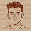 Free Man SVG Clip Art Image A 2D illustration of a male figure in vector format, suitable for various design applications.