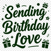 Illustrative birthday quote in vector format for commercial or personal use.