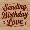Happy birthday quote in bold vector font, ideal for DIY projects, signage, and digital designs.