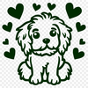 Unique Dog Clip Art SVG - Free Download