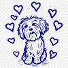 Free Free Havanese Vector Art