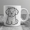 Sitting Havanese Drawing - Free PNG