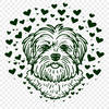 Beautiful Havanese Digital Art - Free SVG