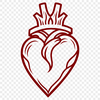 Sacred Heart icon in elegant vector design Sacred Heart symbol in vector format, suitable for use in designs and crafts.