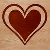 Vector art illustration of a classic heart shape.