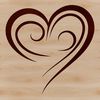 Free Beautiful Heart Clip Art Design A simple heart shape illustration designed with vector graphics.