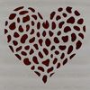 Simple Love Heart SVG Design A simple heart shape designed as vector art, ideal for various design applications.