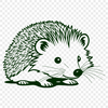 Vector illustration of a cute hedgehog A detailed illustration of a hedgehog in vector format.