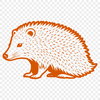 Cuddly Hedgehog Illustrations Vector illustration of a hedgehog in various poses for design and crafting purposes.