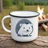 Beautiful Vector Animal Image A detailed illustration of a hedgehog in a vector format.