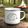 Whimsical Hedgehog Illustration A detailed illustration of a hedgehog, suitable for vector graphics and cutting machine projects.