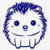 Unique Hedgehog In PNG Format - Free Download