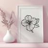 Stunning Hibiscus - Cricut SVG