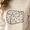 A high-resolution SVG graphic of a stylized cheese design suitable for crafting or design projects.