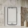 Modern Phone Design SVG File A vector graphic representation of a modern mobile phone device.