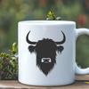 Free Artistic Highland Cow - Free SVG Download, Commercial Use