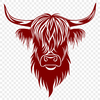 Cow Printable Image In SVG, PNG, PDF And DXF File Formats