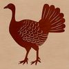 Gobble Up This Free SVG Design A vector graphic design featuring a turkey, suitable for various creative projects including clip art and digital crafts.