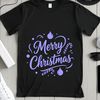 Vector graphic illustration of merry Christmas quotes in various fonts and styles.
