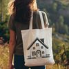 Beautiful Home SVG Graphics Vector illustration of a simple house design