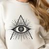 Ornate Eye Of Providence PNG