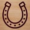 SVG horse shoe vector art for design projects
