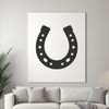 SVG horse shoe vector art for cutting machine and web design