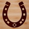 Free horse shoe SVG file for laser engraving and cutting
