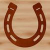 SVG horse shoe for Cricut and laser cutting projects