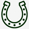 SVG horse shoe design for Cricut cutting machine