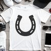 SVG horse shoe vector cut file for Cricut design