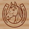 SVG horse shoe vector art for Cricut and laser cutting