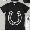 SVG horse shoe vector art for commercial use and Cricut projects