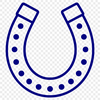 SVG horse shoe vector art for cutting machine templates