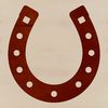 Free downloadable SVG horse shoe for commercial and personal projects