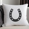 SVG vector horse shoe for commercial use and laser cutter